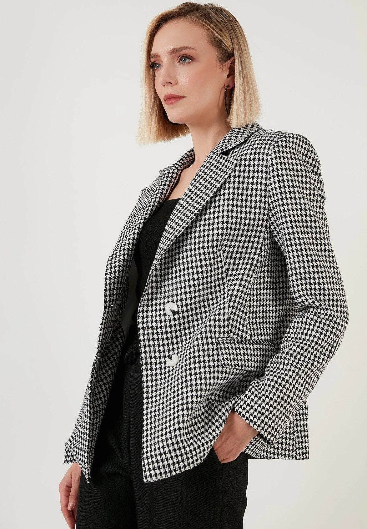 LELA Slim Fit - Blazer - Black - Afbeelding 7