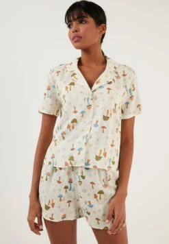 LELA Regular Fit - Pyjama - Beige