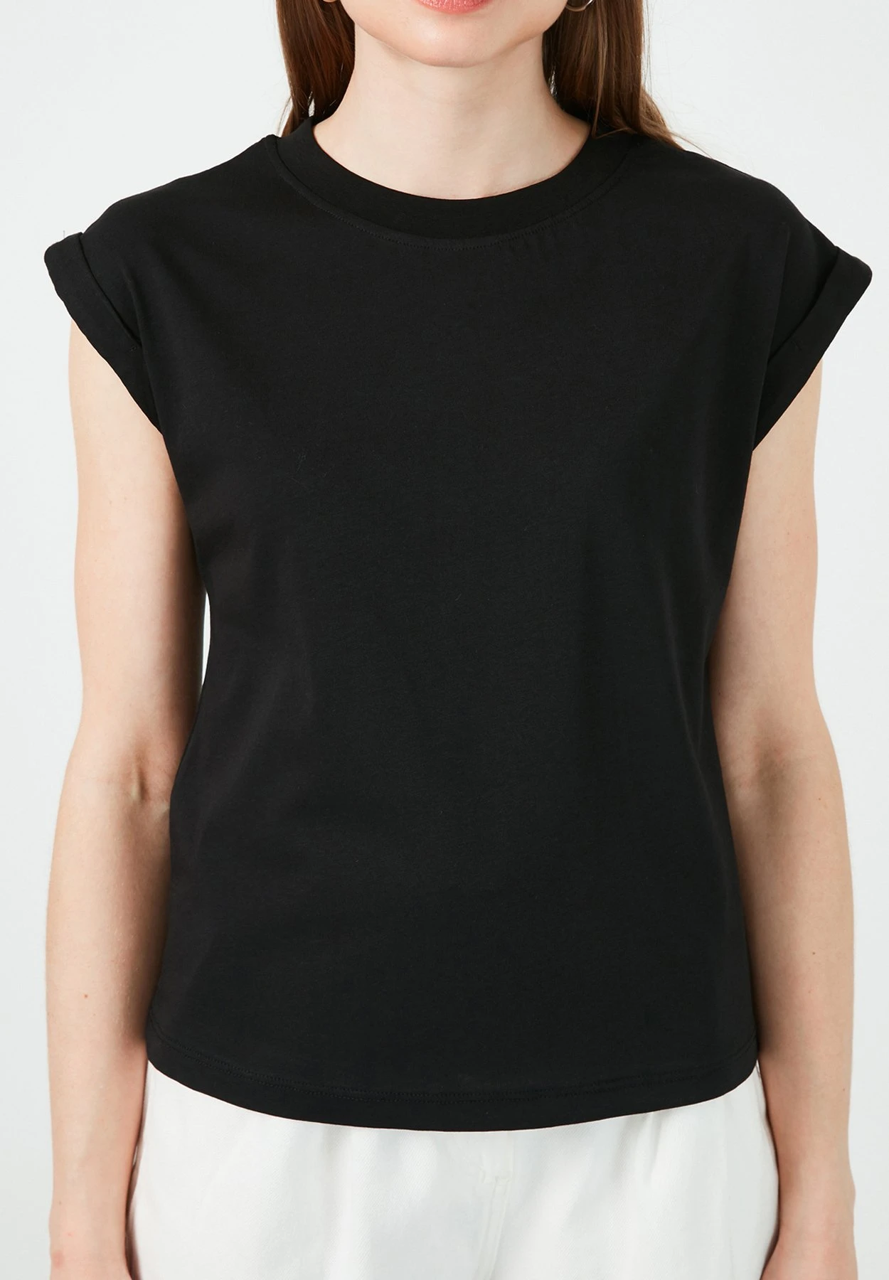 LELA Basic - T-Shirt Basic - Black - Afbeelding 5