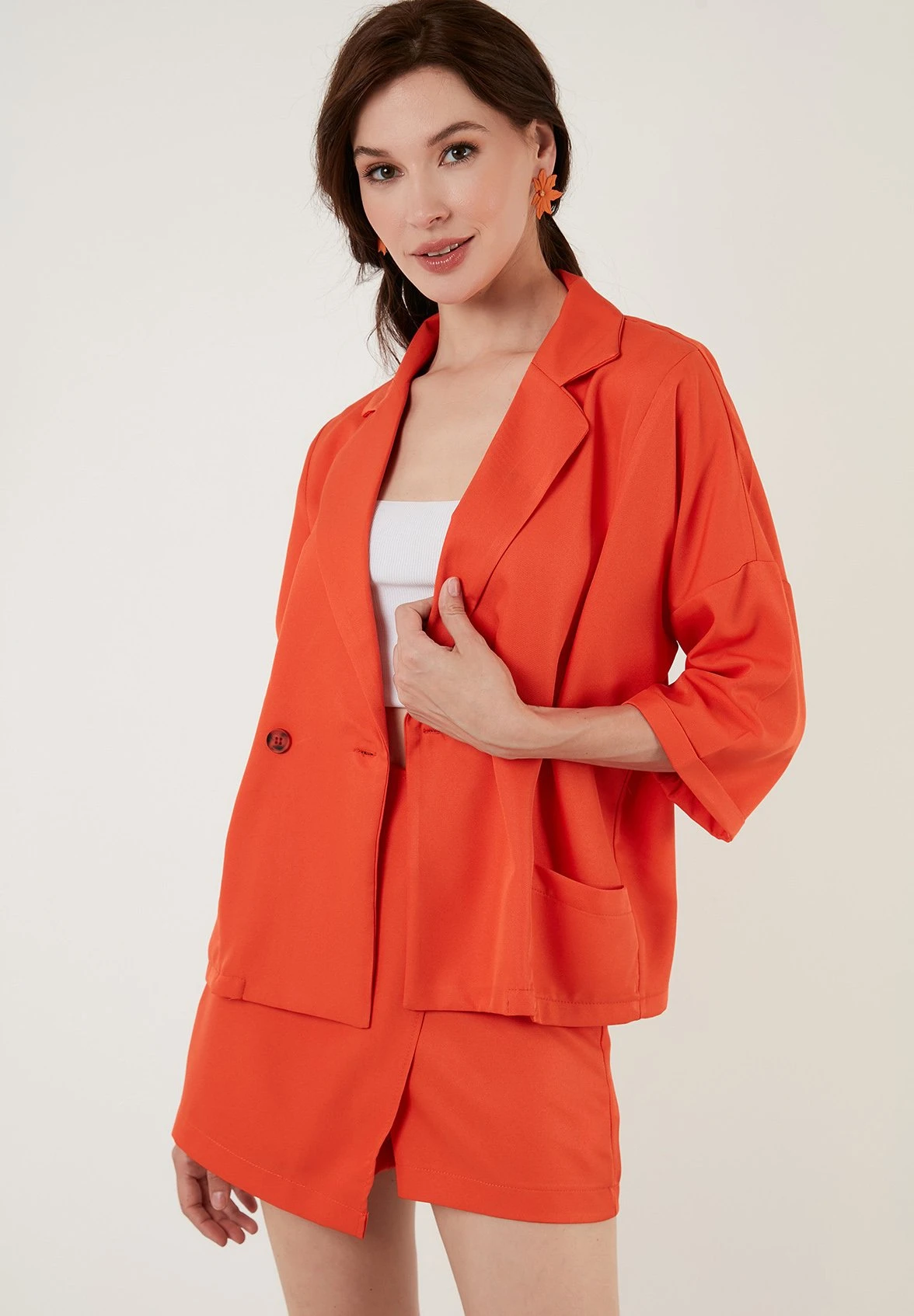 LELA Fit - Blazer - Orange - Afbeelding 6