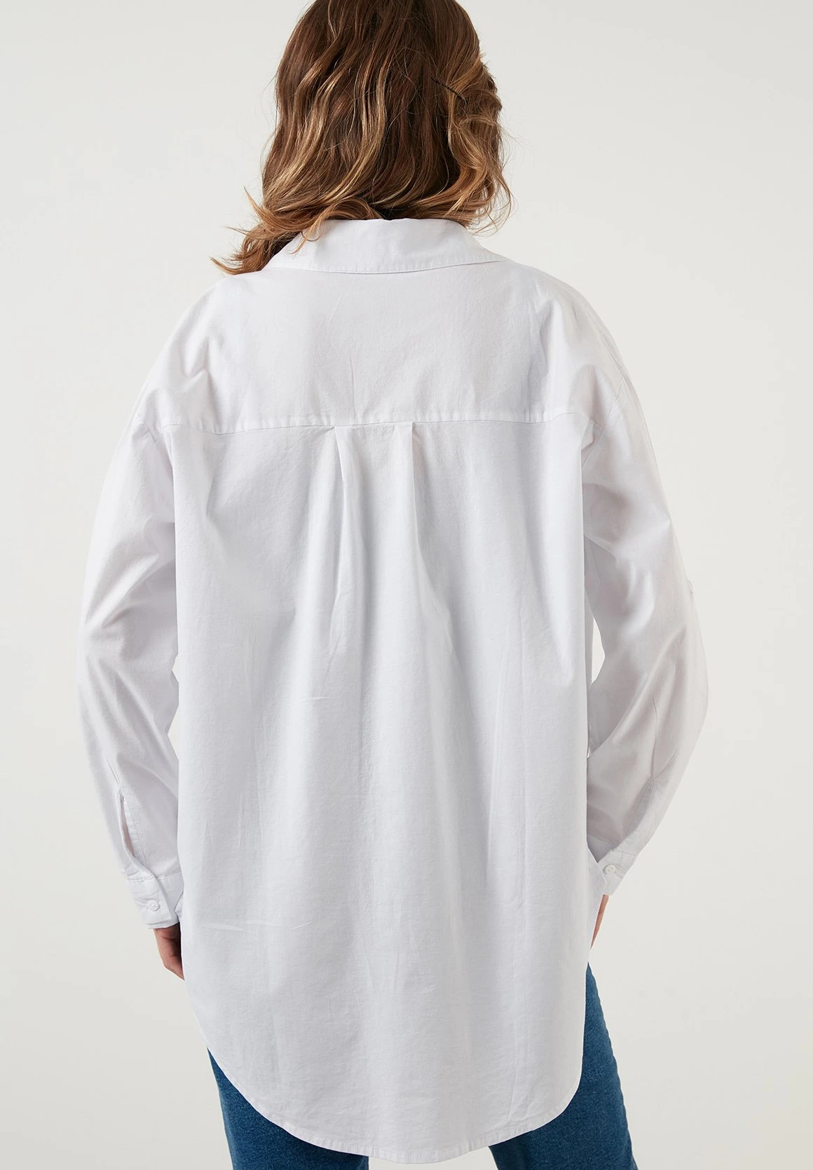 LELA Overhemdblouse - White - Afbeelding 3