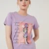 LELA T-Shirt Print - Lilac