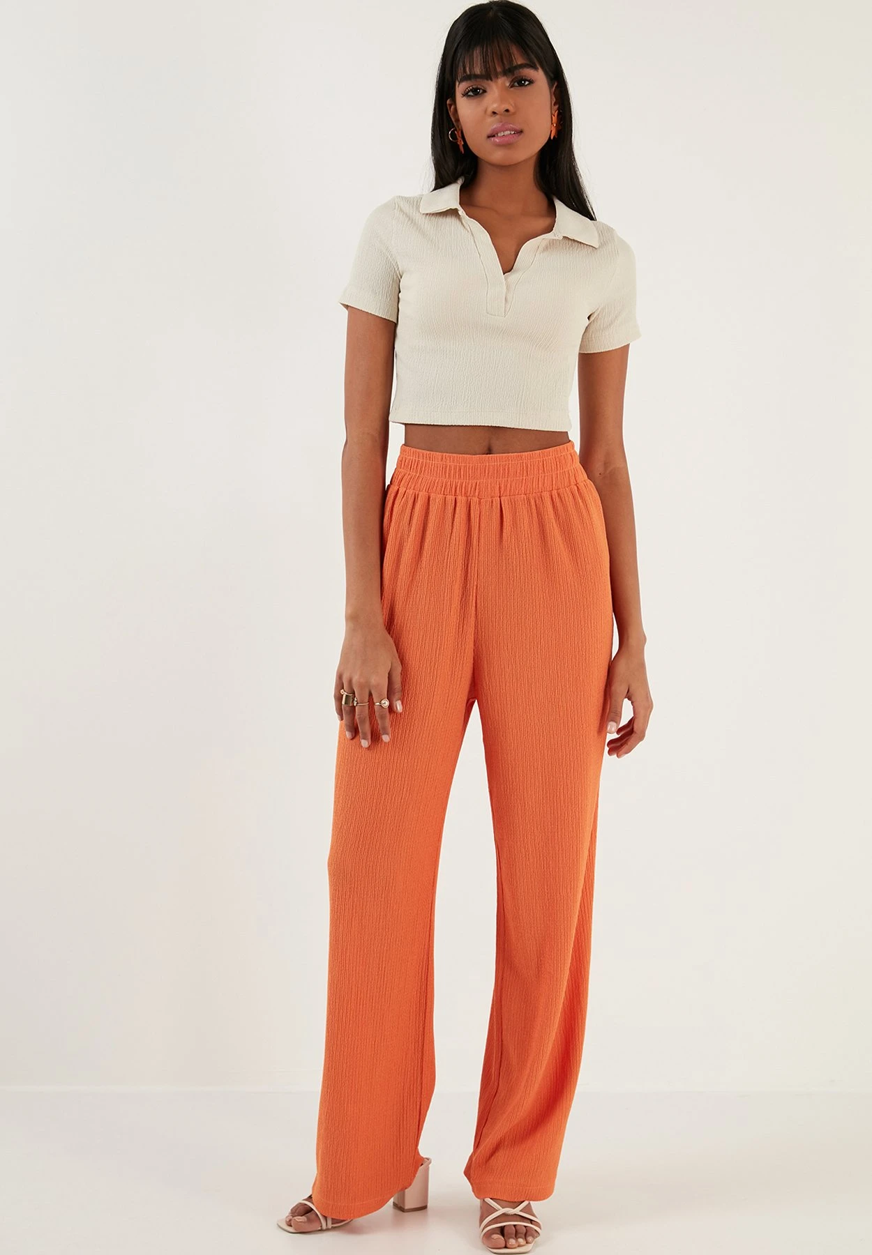 LELA Broek - Orange - Afbeelding 2
