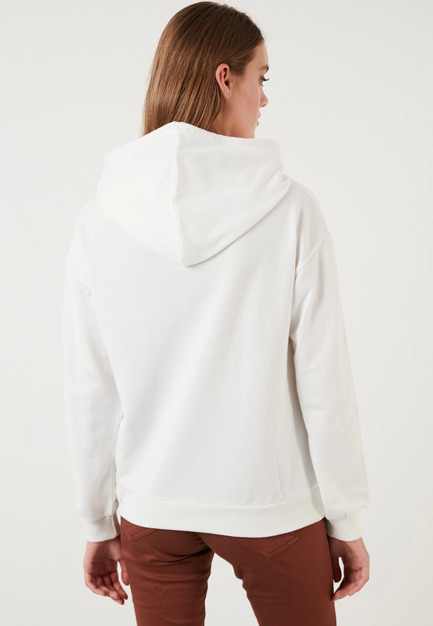 LELA Regular Fit - Hoodie - White - Afbeelding 2