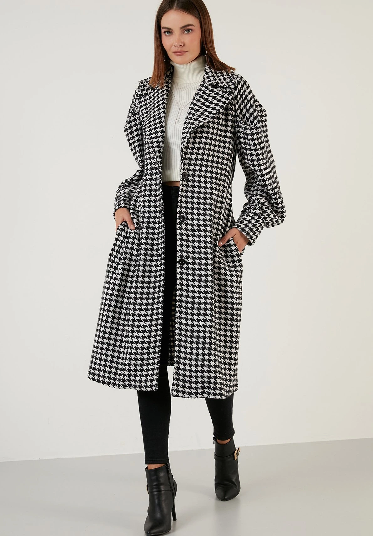 LELA Loose Fit - Trenchcoat - Black - Afbeelding 7