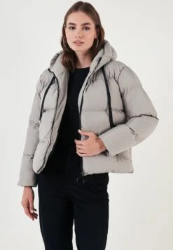 LELA Regular Fit - Winterjas - Grey