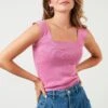 LELA Regular Fit - Top - Pink