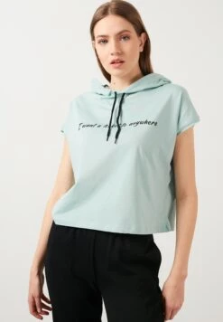 LELA Slim Fit - Hoodie - Mint
