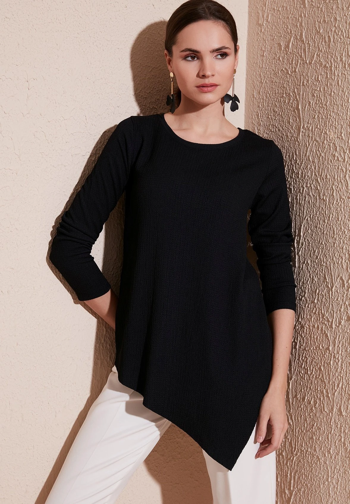 LELA Regular Fit - Blouse - Black - Afbeelding 6
