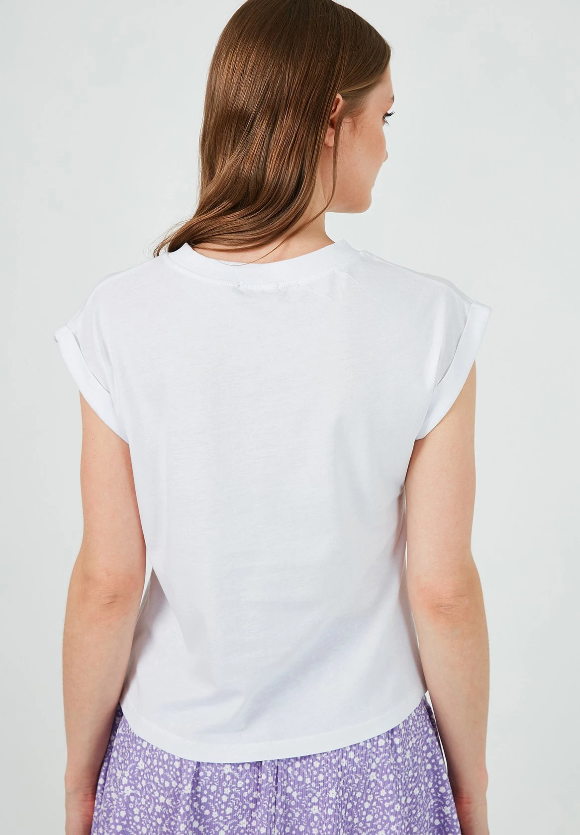 LELA Basic - T-Shirt Basic - White - Afbeelding 3
