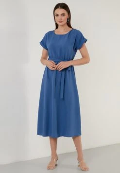 LELA Regular Fit - Jurk - Indigo