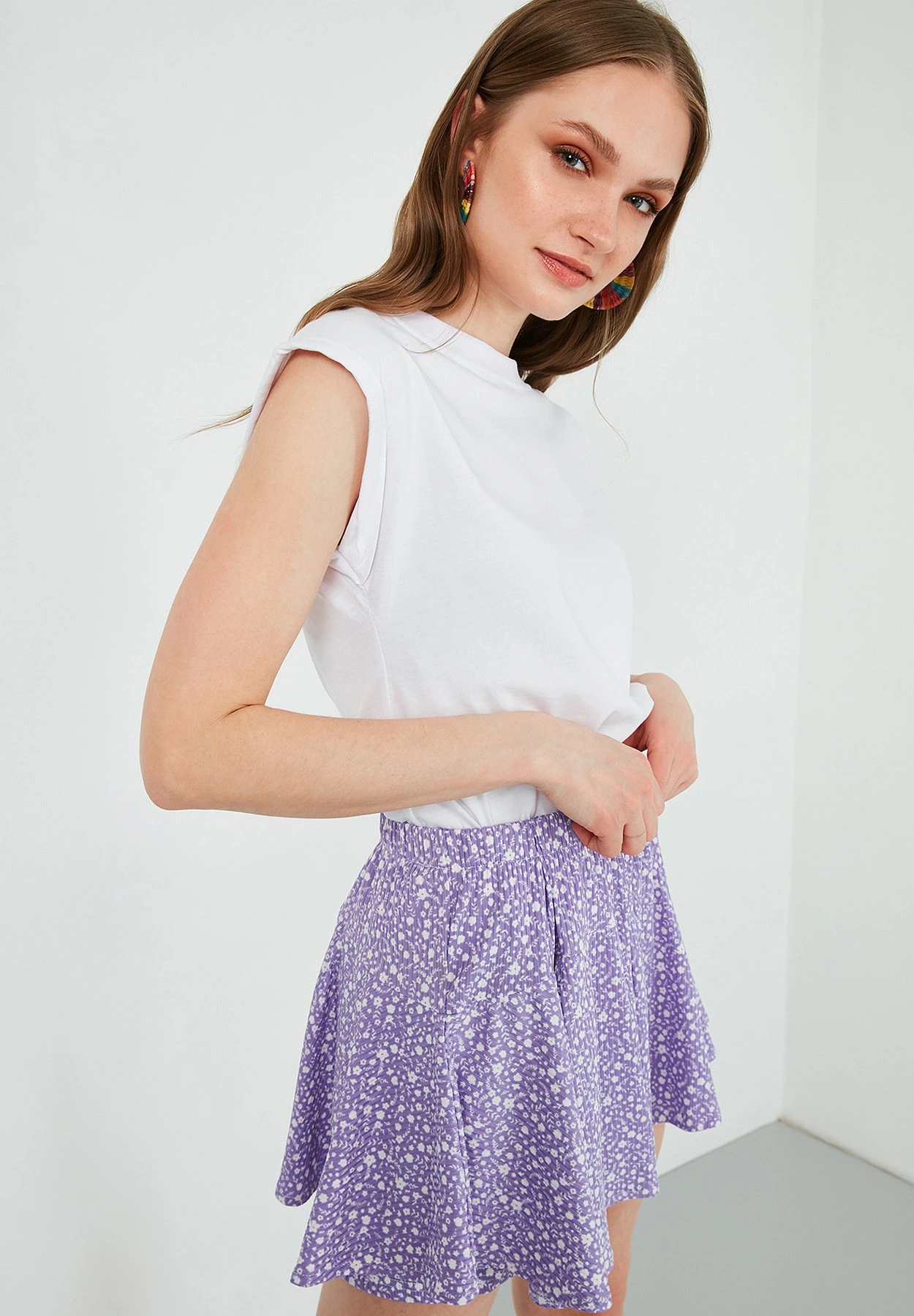 LELA Basic - T-Shirt Basic - White - Afbeelding 4