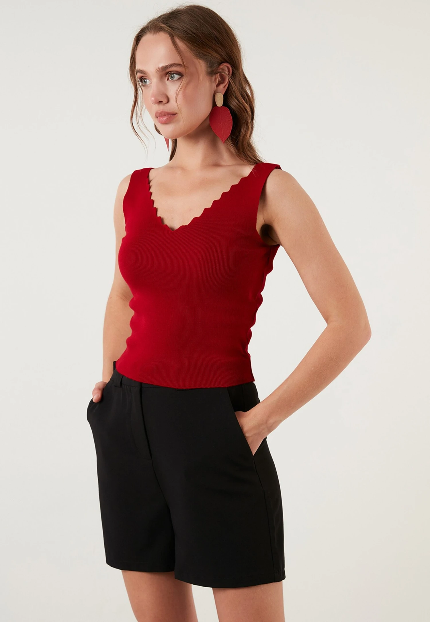 LELA Regular Fit - Top - Red - Afbeelding 4