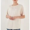 LELA Loose Fit - Blouse - Stone