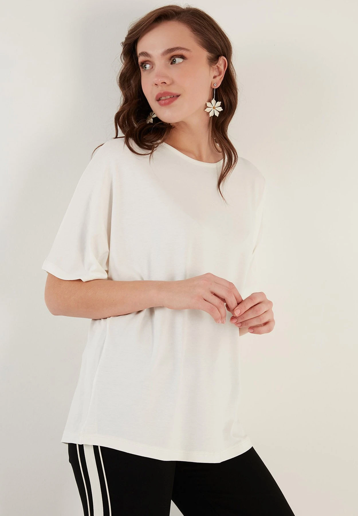 LELA Loose Fit - Blouse - Ecru - Afbeelding 4