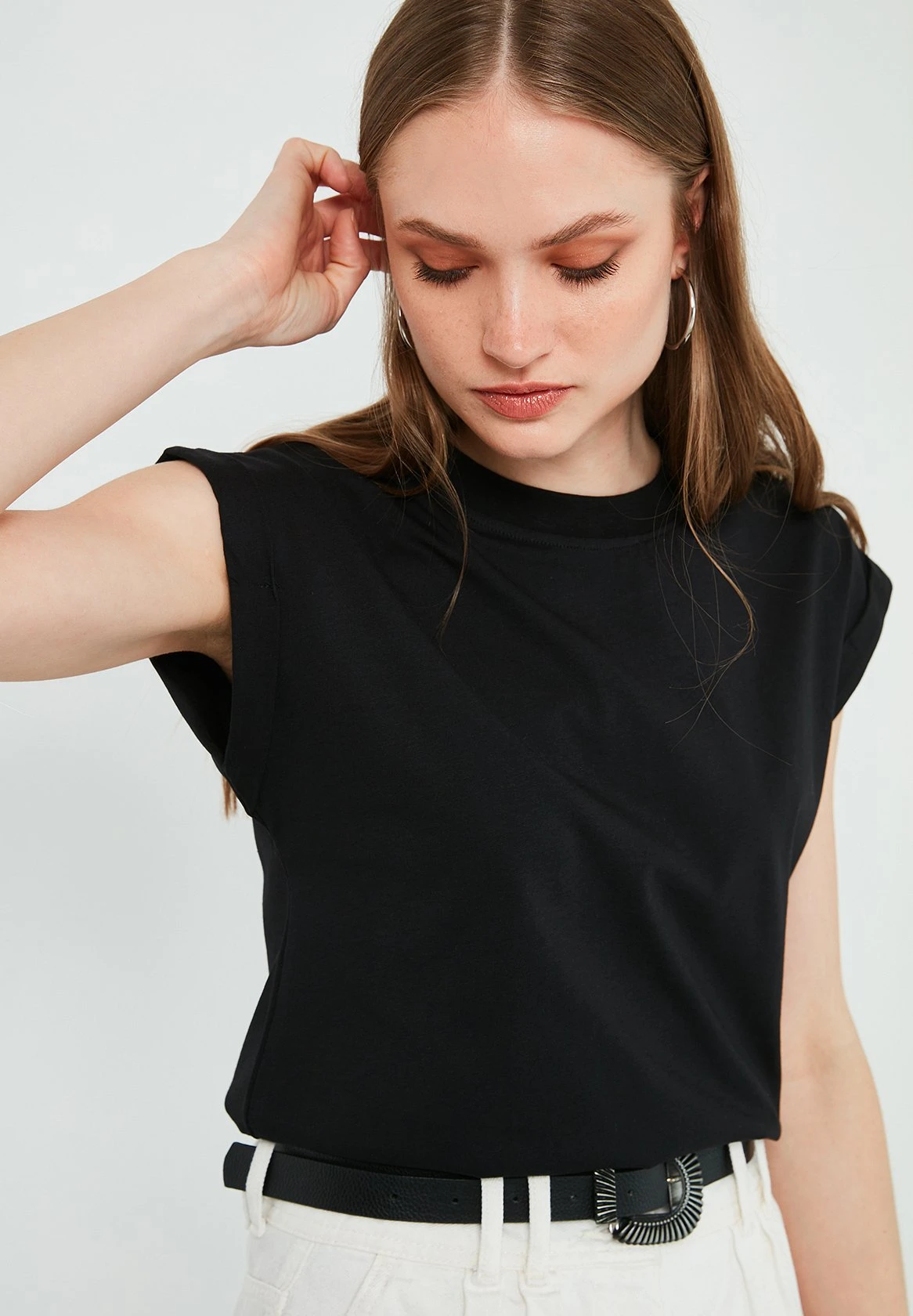 LELA Basic - T-Shirt Basic - Black