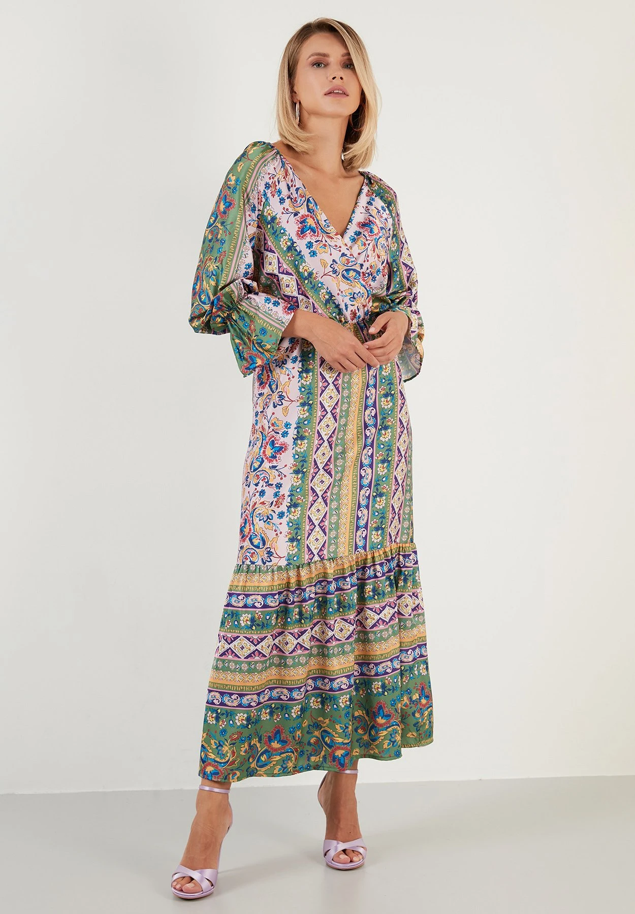 LELA Regular Fit - Maxi-Jurk - Pink - Afbeelding 4