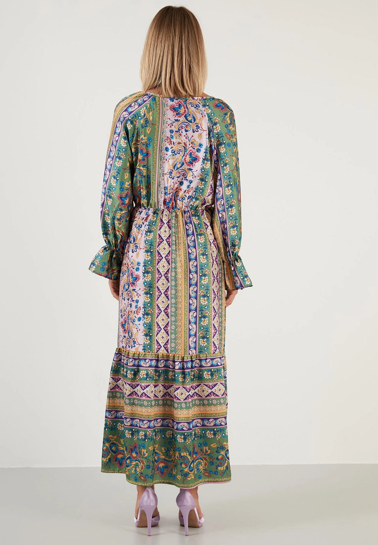 LELA Regular Fit - Maxi-Jurk - Pink - Afbeelding 3