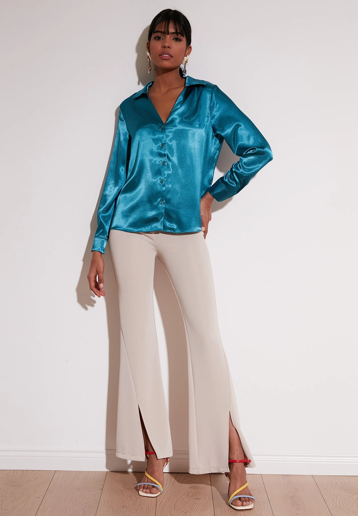 LELA Regular Fit - Overhemdblouse - Green - Afbeelding 6