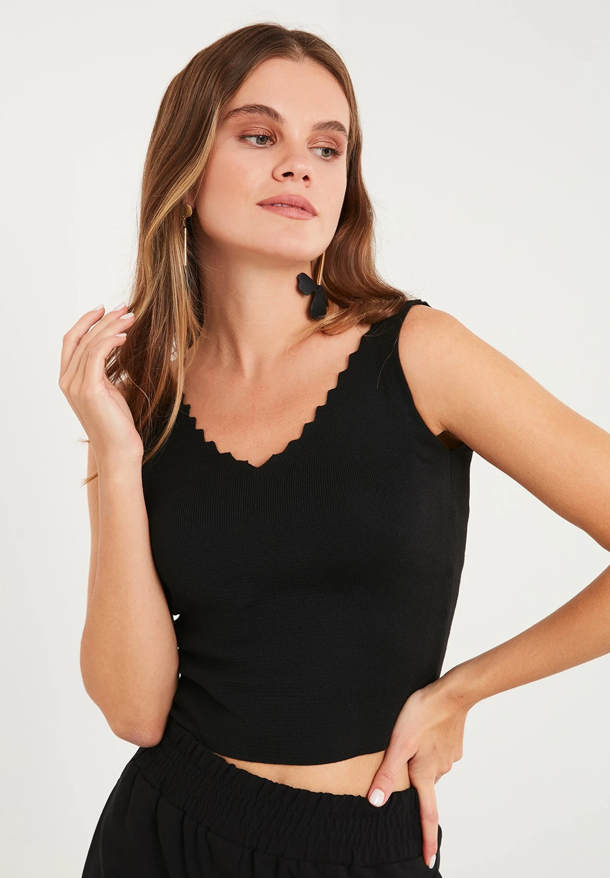 LELA Regular Fit - Top - Black - Afbeelding 3
