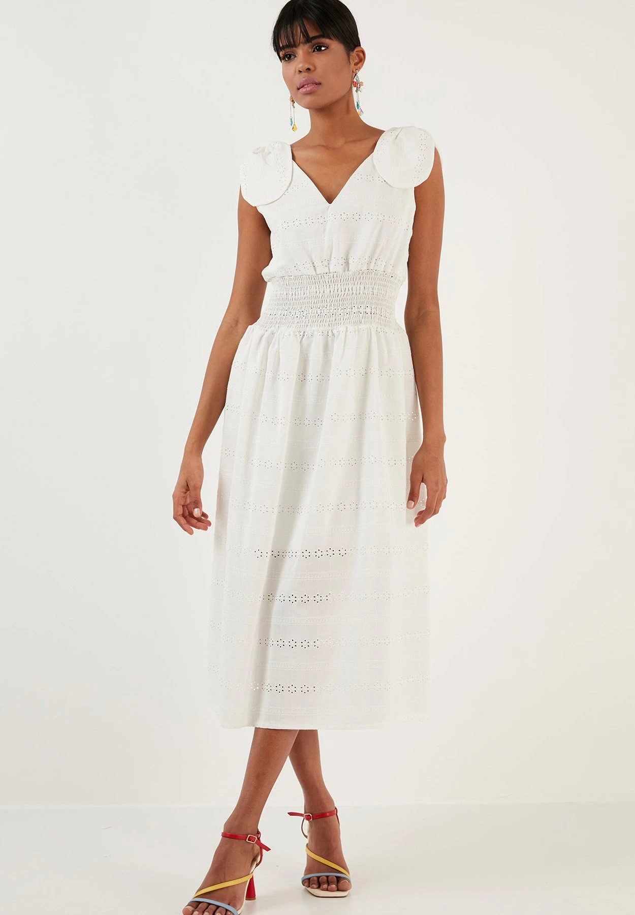 LELA Regular Fit - Jurk - Ecru - Afbeelding 2