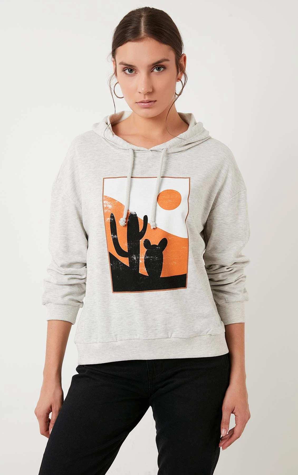 LELA Hoodie - Snow Melange